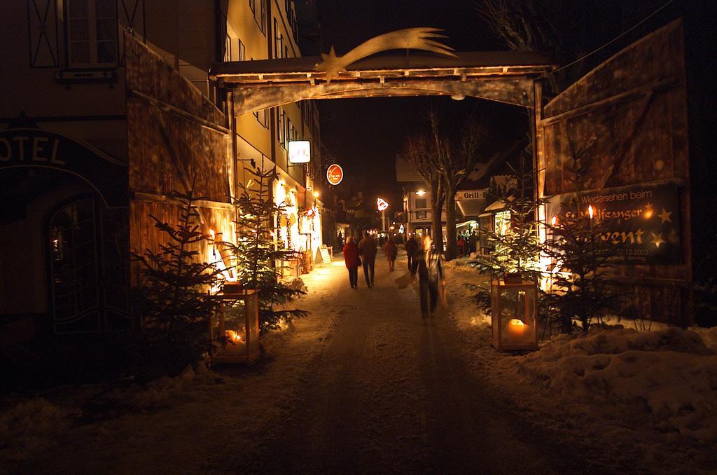 Hotel Seehang Garni Sankt Wolfgang im Salzkammergut Bagian luar foto
