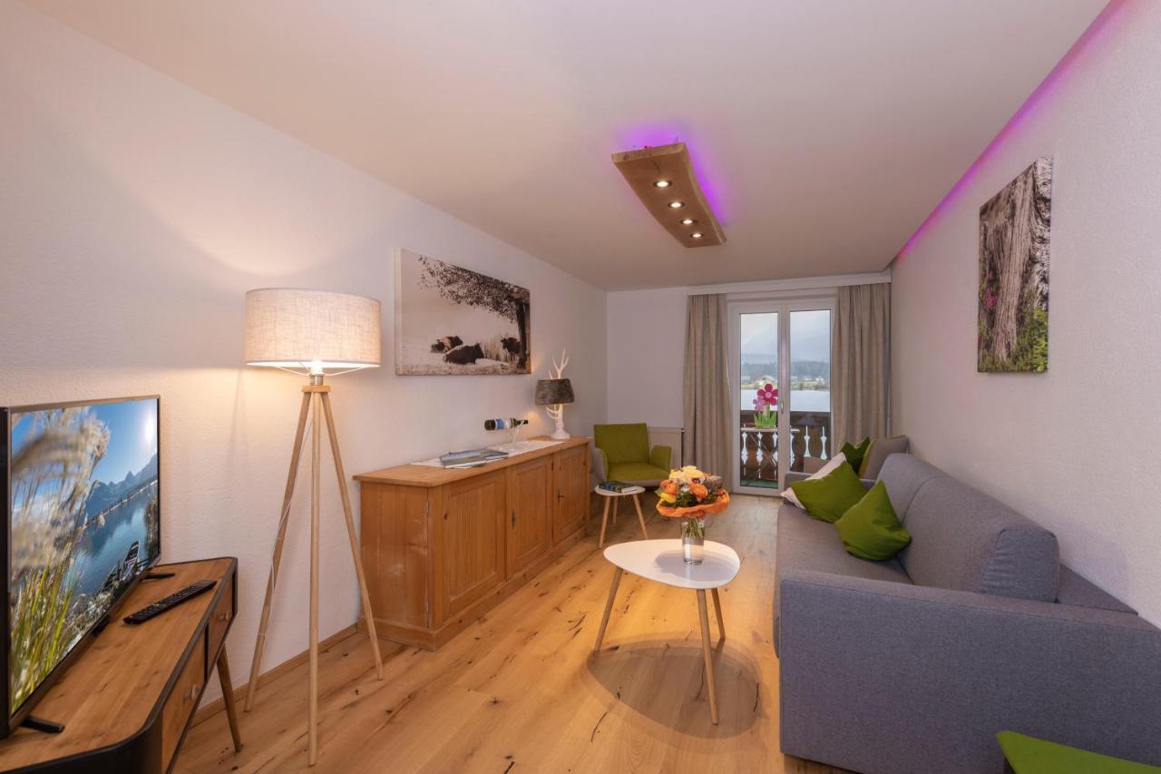 Hotel Seehang Garni Sankt Wolfgang im Salzkammergut Bagian luar foto