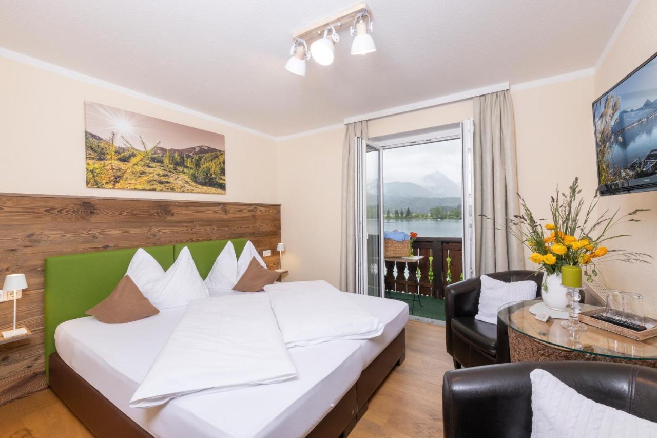 Hotel Seehang Garni Sankt Wolfgang im Salzkammergut Bagian luar foto