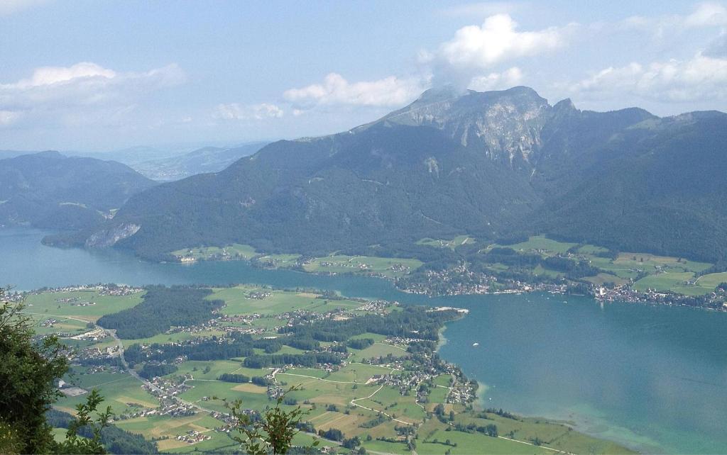 Hotel Seehang Garni Sankt Wolfgang im Salzkammergut Bagian luar foto