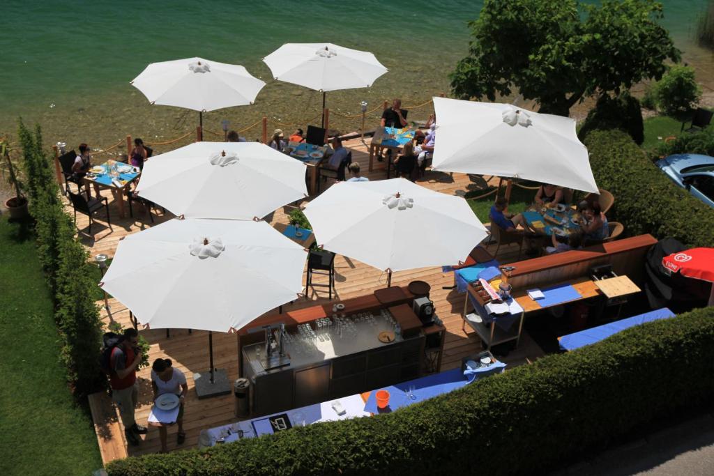 Hotel Seehang Garni Sankt Wolfgang im Salzkammergut Bagian luar foto
