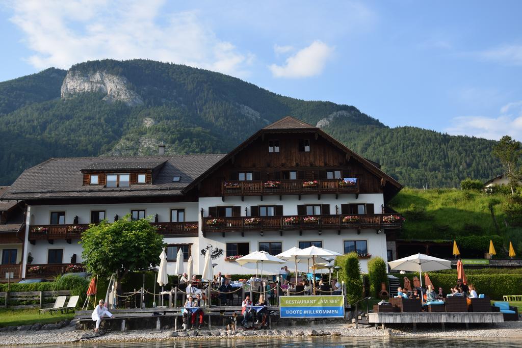 Hotel Seehang Garni Sankt Wolfgang im Salzkammergut Bagian luar foto
