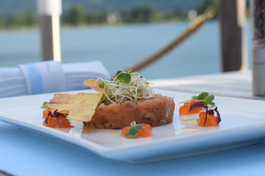 Hotel Seehang Garni Sankt Wolfgang im Salzkammergut Bagian luar foto