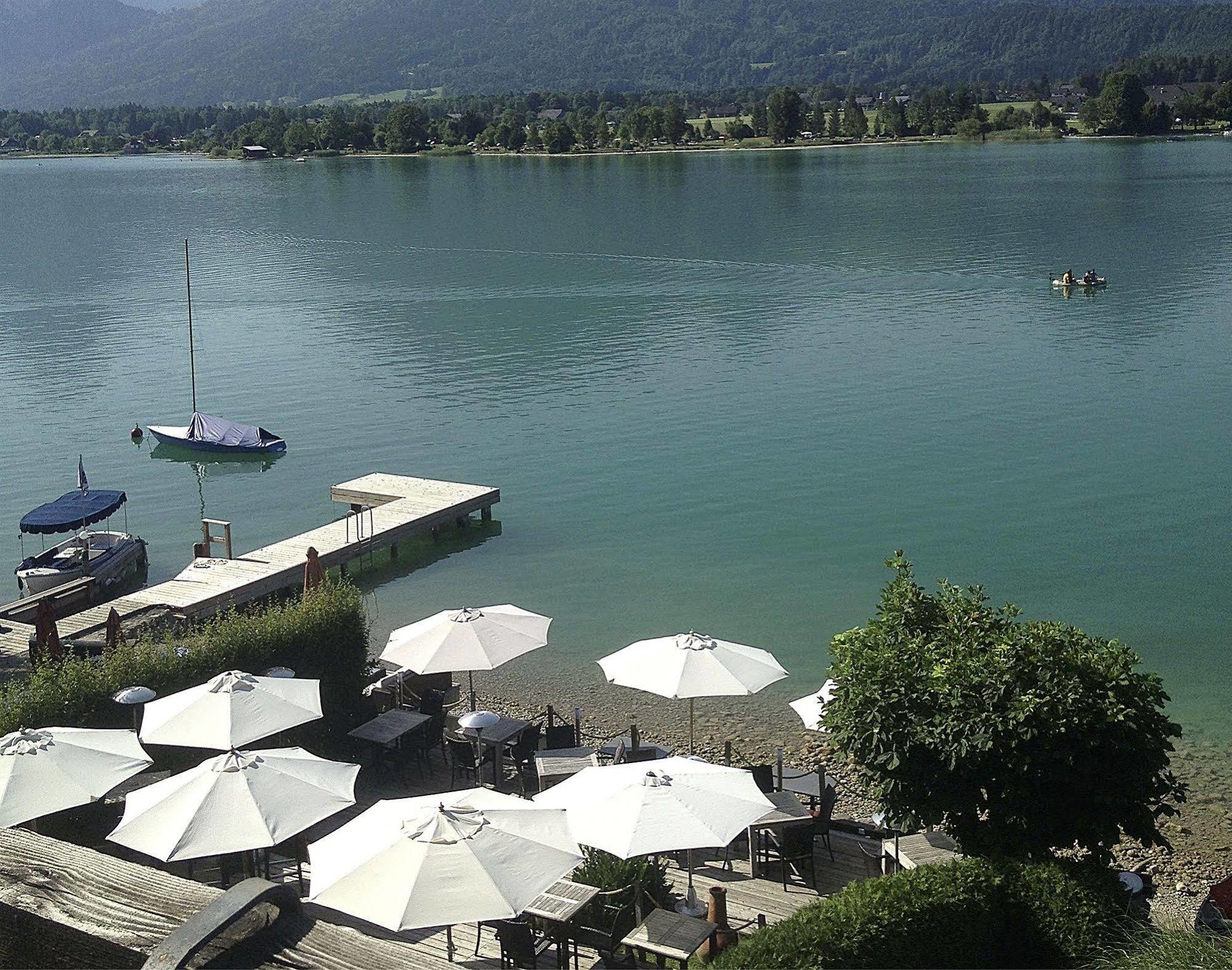 Hotel Seehang Garni Sankt Wolfgang im Salzkammergut Bagian luar foto