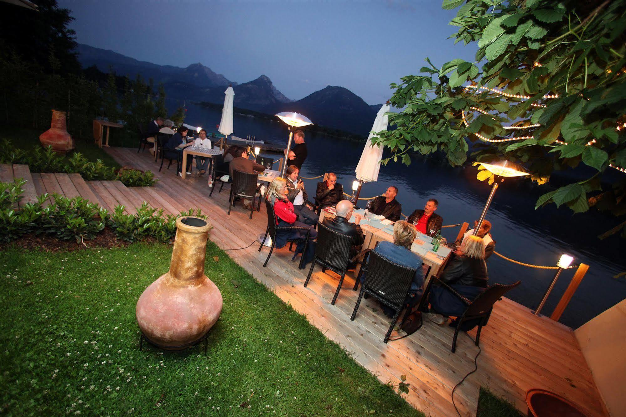 Hotel Seehang Garni Sankt Wolfgang im Salzkammergut Bagian luar foto