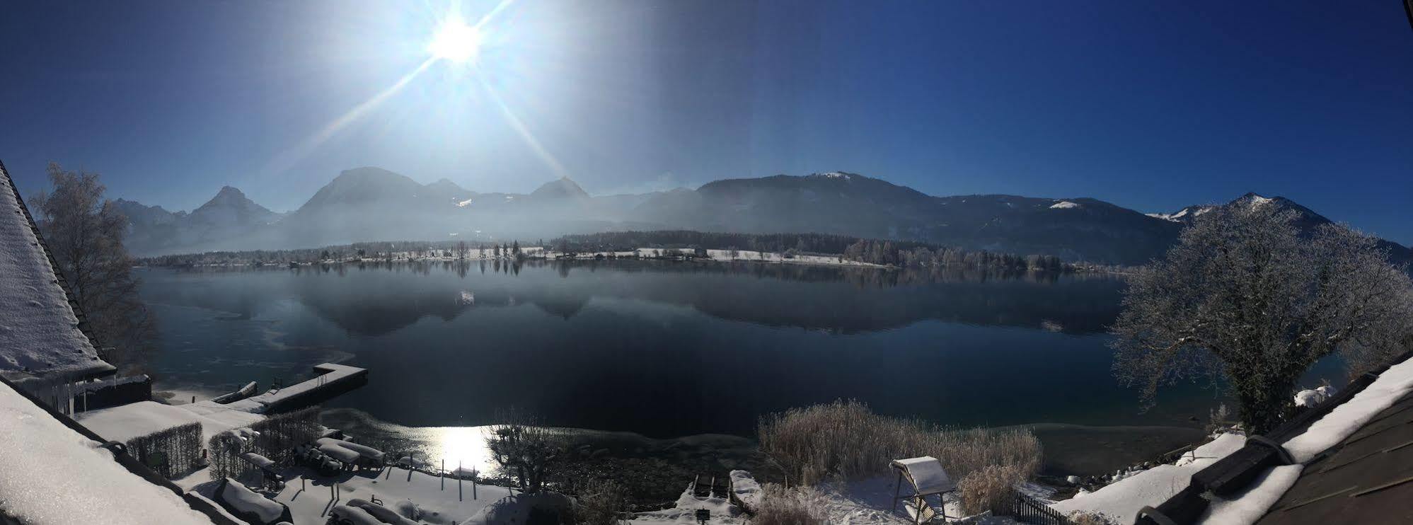 Hotel Seehang Garni Sankt Wolfgang im Salzkammergut Bagian luar foto